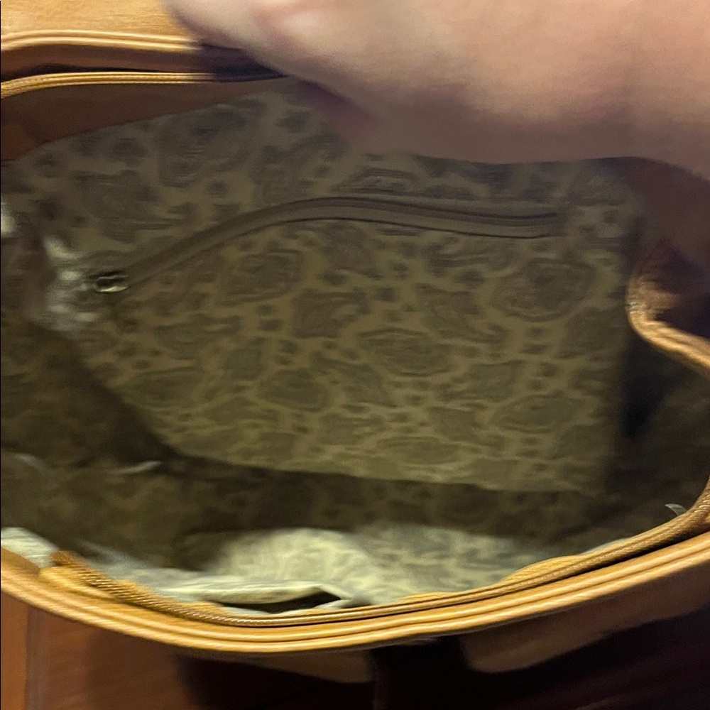 Source Unknown Brown Backpack with Cut-Out Design - Picture 4 of 6